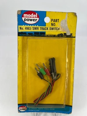 Model Power #4963 SMR Track Switch HO Scale Train Accessory - Image 1 of 3