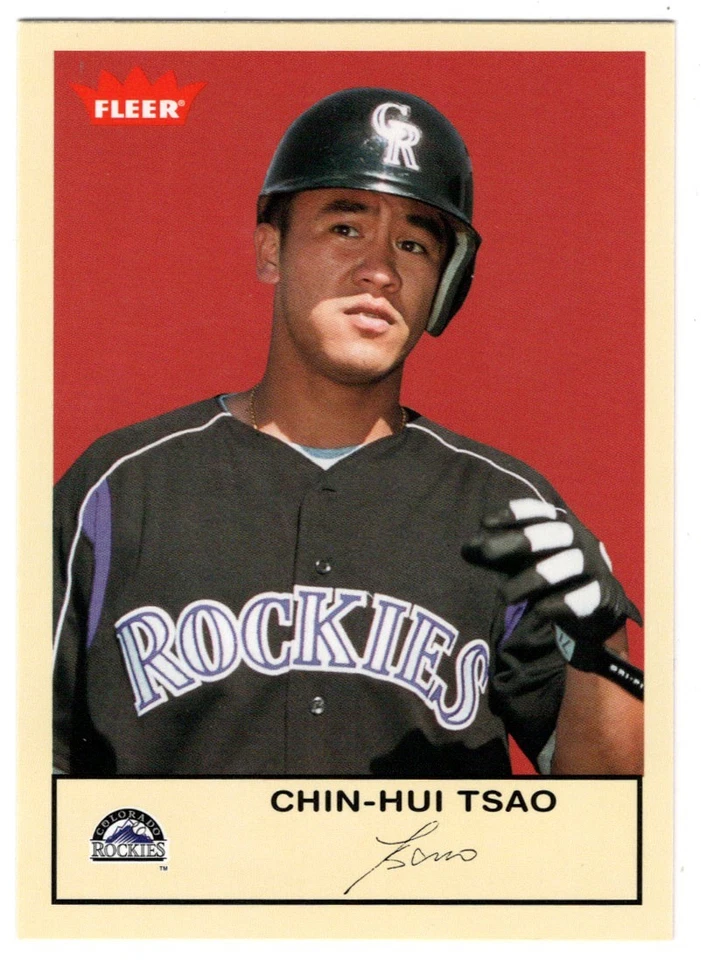 Chin-Hui Tsao - Colorado Rockies - 2005 Fleer Tradition MLB Baseball # 186 Mint - Image 1 of 1