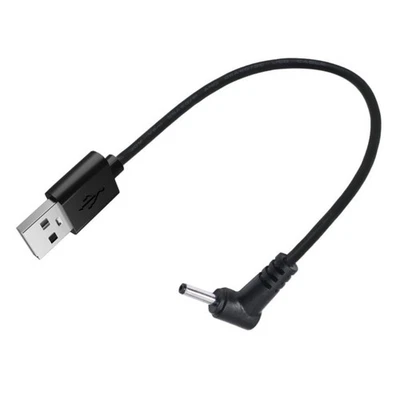 25cm USB to DC5V Power Cable USB2.0 Male to DC3.5mmx1.35mm Male Power Cord - Image 1 of 4