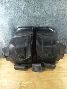 Saddlemen Cruis'n Deluxe Saddlebag Guard Bag Set (Black/Gray) Pair  - Bild 1 von 13