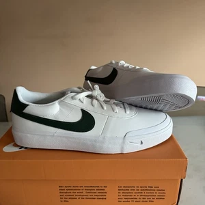 Zapatos para hombre Nike Court Shot blanco/verde talla 13 FQ8146-107 NUEVOS - Imagen 1 de 7