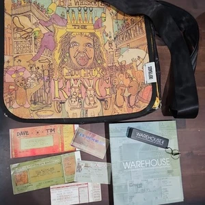 Dave Mathews Band Package Bag, Laptop Holder Ticket Book, DMB Big Whiskey, Defy - Picture 1 of 24