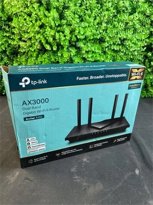 TP-Link Archer AX55 AX3000 Wi-Fi 6 ROUTER DUAL BAND - Image 1 of 4