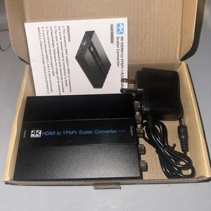 Ultra HD 4K HDMI zu Komponenten Konverter mit Scaler Funktion - Plug and Play - Bild 1 von 1