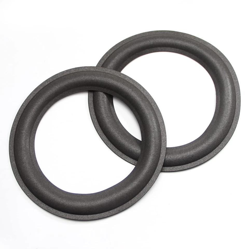 FIELECT 2Pcs 6.5inch Foam Speaker Edge Subwoofer Surround Rings Edge Replacement Kit