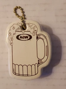 Llavero publicitario de cerveza de raíz de espuma A&W - Imagen 1 de 3