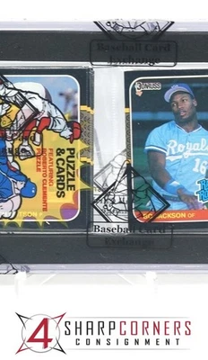 1987 DONRUSS BASEBALL RACK PACK BBCE AUTHENTIC BO JACKSON RC TOP - Image 1 of 4