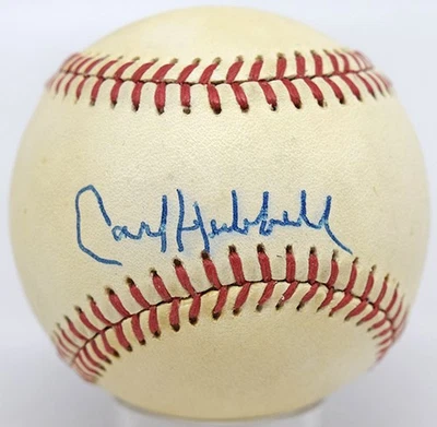   Béisbol firmado Carl Hubbell 8,5 (ONL Feeney) 690582  Foto 1 de 2