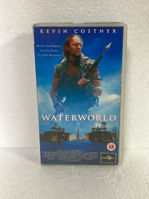 Waterworld - VHS - (1995)  Tape  -  Next Work Day Post - Image 1 of 4
