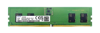 Memoria RAM de escritorio Samsung 8 GB PC5-38400 DDR5 4800 MHz DIMM (M323R1GB4BB0-CQK) Foto 1 de 3