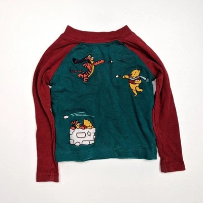 Vintage Y2K Disney Store Shirt Boys Size 12-18m Winnie the Pooh Tigger Snowball  - Image 1 of 3
