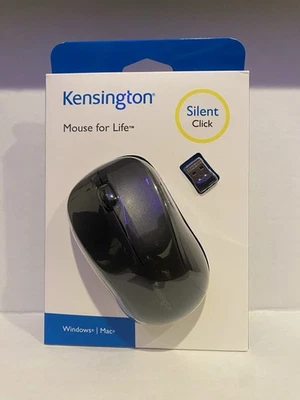 Kensington K72392USA Wireless Mouse for Life Silent Click New Flawed Package - Image 1 of 2