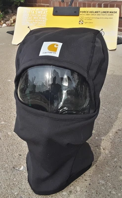 Máscara facial completa forro casco Carhartt Force pasamontañas negro A267 NEGRO OS NUEVO CON ETIQUETAS NUEVO Foto 1 de 4