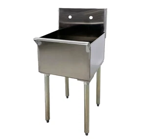 18" Commercial Stainless Steel Kitchen Utility Sink - Picture 1 of 7