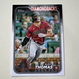 ⭐🦄 Tarjeta de béisbol 2024 Topps Serie 1 - Alek Thomas #282 Arizona Diamondbacks DE - Imagen 1 de 1