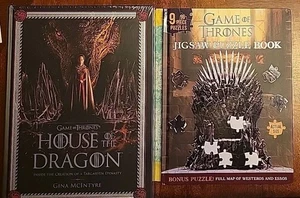 House of the Dragon Inside Targaryen Dynasty &  Game Of Thrones Puzzle HC Books - Picture 1 of 5