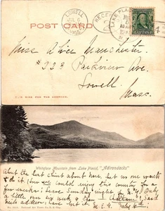 Postcard of Whiteface Mountain from Lake Placid Adirondacks - Scenic View - Picture 1 of 1