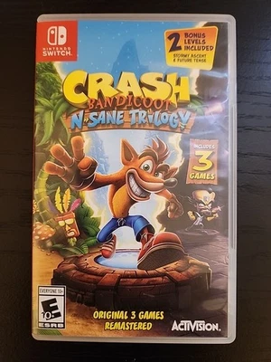Crash Bandicoot N. Sane Trilogy - Nintendo Switch Foto 1 de 4