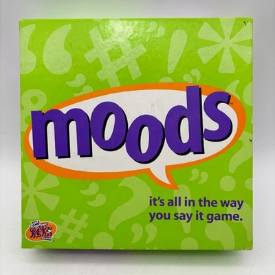 VINTAGE Moods Game COMPLETE Hasbro 2000 Adult Cards Party - Image 1 of 4