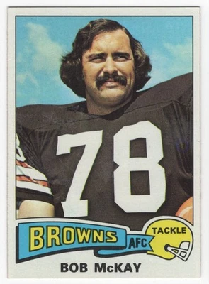 1975 Topps Bob McKay Cleveland Browns #314 - Image 1 of 2
