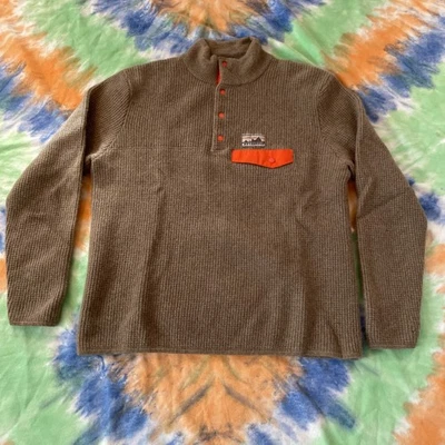 Pullover a presión de cachemir XL Patagonia raro para hombre Foto 1 de 4