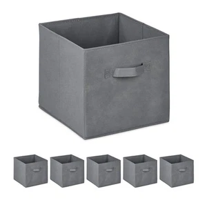 Scatola portaoggetti Scatole organizzative Contenitori pieghevoli 6 pz. - Foto 1 di 7