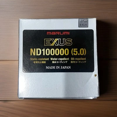 Marumi EXUS ND100000 67mm Filter Solar Eclipse Optical Glass ND Made in Japan - Image 1 of 4