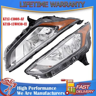 Conjunto de par de faros halógenos laterales izquierdo+derecho para Ford Transit Connect 2019-23 Foto 1 de 4