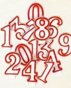 CANDELE, CANDELINE PER COMPLEANNO, PARTYLAND! in CERA ( FORMA NUMERO ANNI ) - Imagen 1 de 7