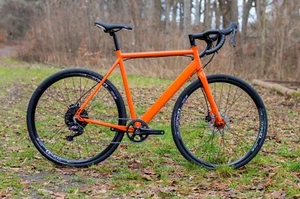 Gravel Bike 1x11 Shimano GRX hydraulisch orange 59cm Gr.L Herren DT Swiss - Bild 1 von 14