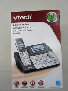Teléfono VTech DS6151 2 líneas inalámbrico expandible NUEVO en CAJA - Imagen 1 de 4