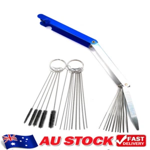 Jet Cleaning Tool Carburetor Nozzle Reamers Cleaning For Motorcycle ATV AU - Picture 1 of 8