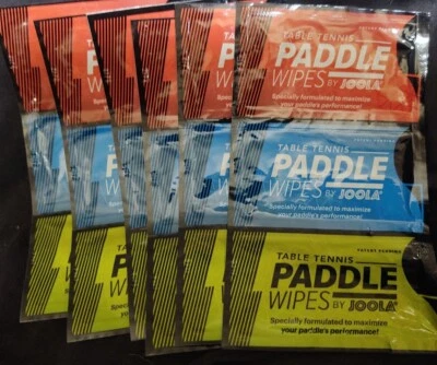 18 Joola Table Tennis Ping Pong Paddle Wipes Individually Wrapped NEW! - Image 1 of 4