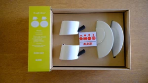 OFFICINA ALESSI Presto mocha cup and saucer set of 2 Design John Denton - Picture 1 of 4