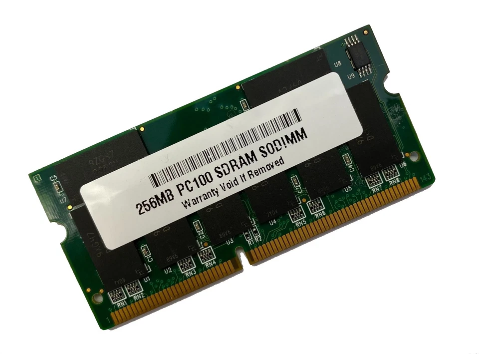 256MB PC100 SODIMM Laptop Memory for Toshiba 1800 1805 2805 3000 KTT-SO815/256 - Image 1 of 1