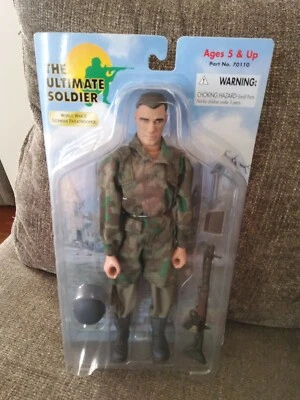 21st Century Toys The Ultimate Soldier WWII German Paratrooper SEALED 1999 - Image 1 of 4