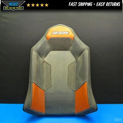 OEM 2014-23 POLARIS RZR XP / XP4 1000 900 SEAT BACK ORANGE/COPPER BLK ~ B - Image 1 of 4