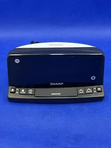 Sharp LED Night Light Alarm Clock Jumbo Display SPC1225 Black - Picture 1 of 7
