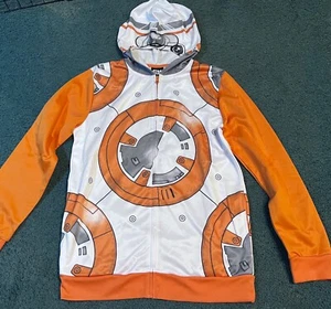 NEW Disney Star Wars YXL BB-8 Costume Hoodie w/ Eye Mask XL 18/20 - Picture 1 of 2