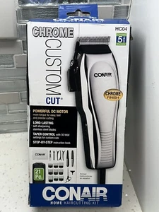 Conair Chrome Custom Cut 21-Piece Home Hair Cutting Kit NIB - Picture 1 of 3