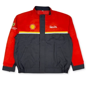 Retro JDM Japan Showa 1990s Formula Shell Helix Ferrari Motorsport Jacke - Bild 1 von 8