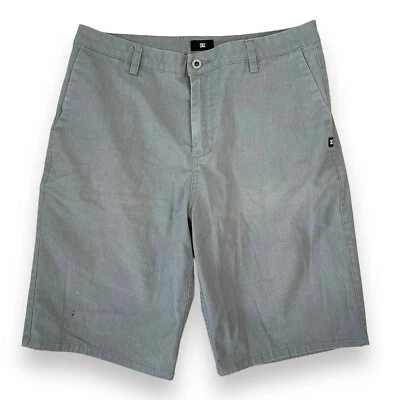 Pantalones Cortos Estilo Chino Gris Claro DC Para Hombre Cintura 32 Foto 1 de 4