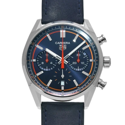 TAG HEUER Carrera Caliber Heuer02 Chronograph CBN201D.FC6543 dark blue WATCH... - image 1 of 4