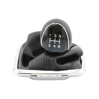 Bota polaina perilla de cambio de marchas de 5 velocidades para Ford Focus II 2005-2011 Fiesta VI 08-12 Foto 1 de 4