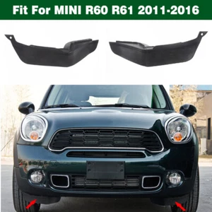 Par de labios de presión protector contra salpicaduras de barro para parachoques delantero para MINI R60 R61 2011-2016 - Imagen 1 de 9