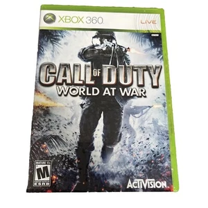 CIB Call of Duty: World at War - Microsoft Xbox 360 con Manual - PROBADO - Imagen 1 de 4