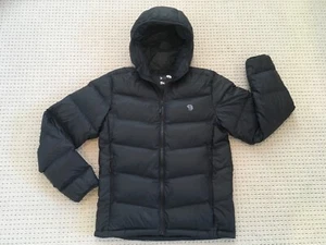 HERREN MOUNTAIN HARDWEAR DAUNEN PARKA MIT KAPUZE SCHWARZ GR. S TOP GEPFLEGT GARANTIERT! - Bild 1 von 9