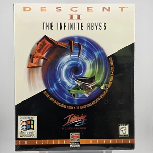 Descent II: The Infinite Abyss, 1996, Big Box, New & Sealed - Picture 1 of 8