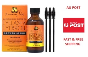 Sunny Isle Jamaican Black Castor Oil Eyelash & Eyebrow Growth Serum 2oz - Picture 1 of 2