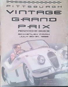 Pittsburgh Vintage Grand Prix Race Program 1996 Marque Jaguar - Imagen 1 de 1